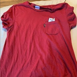 RipnDip Maroon Tee